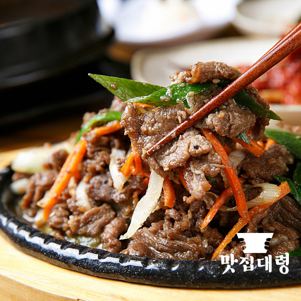 맛집대령 국내산 한돈 1등급 숯불양념 고추장 양념돼지 불고기 1.2kg 진공포장 제육볶음 - 상세 이미지 4