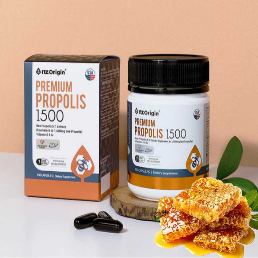 면역력높이는 뉴질랜드 프로폴리스 100캡슐 면역력에좋은 코스트코