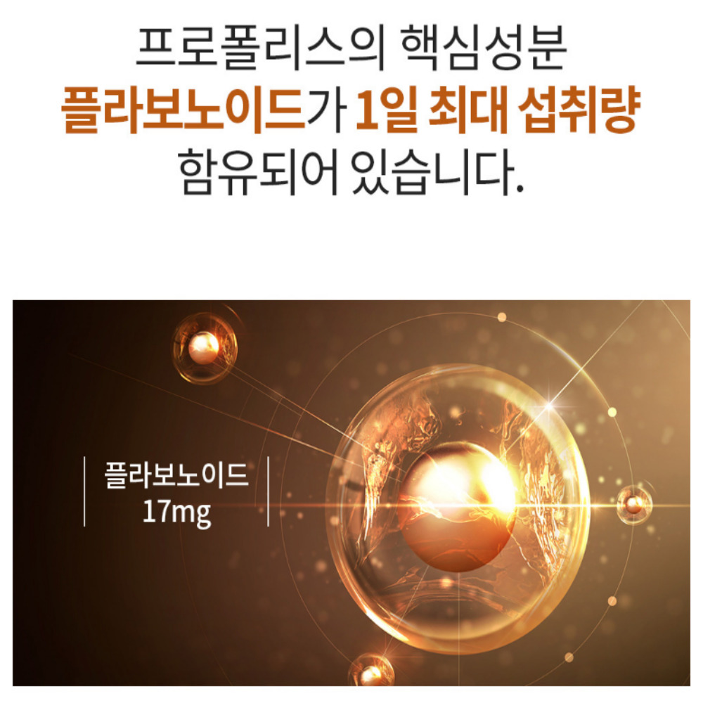 면역력높이는 뉴질랜드 프로폴리스 100캡슐 면역력에좋은 코스트코 - 상세 이미지 4