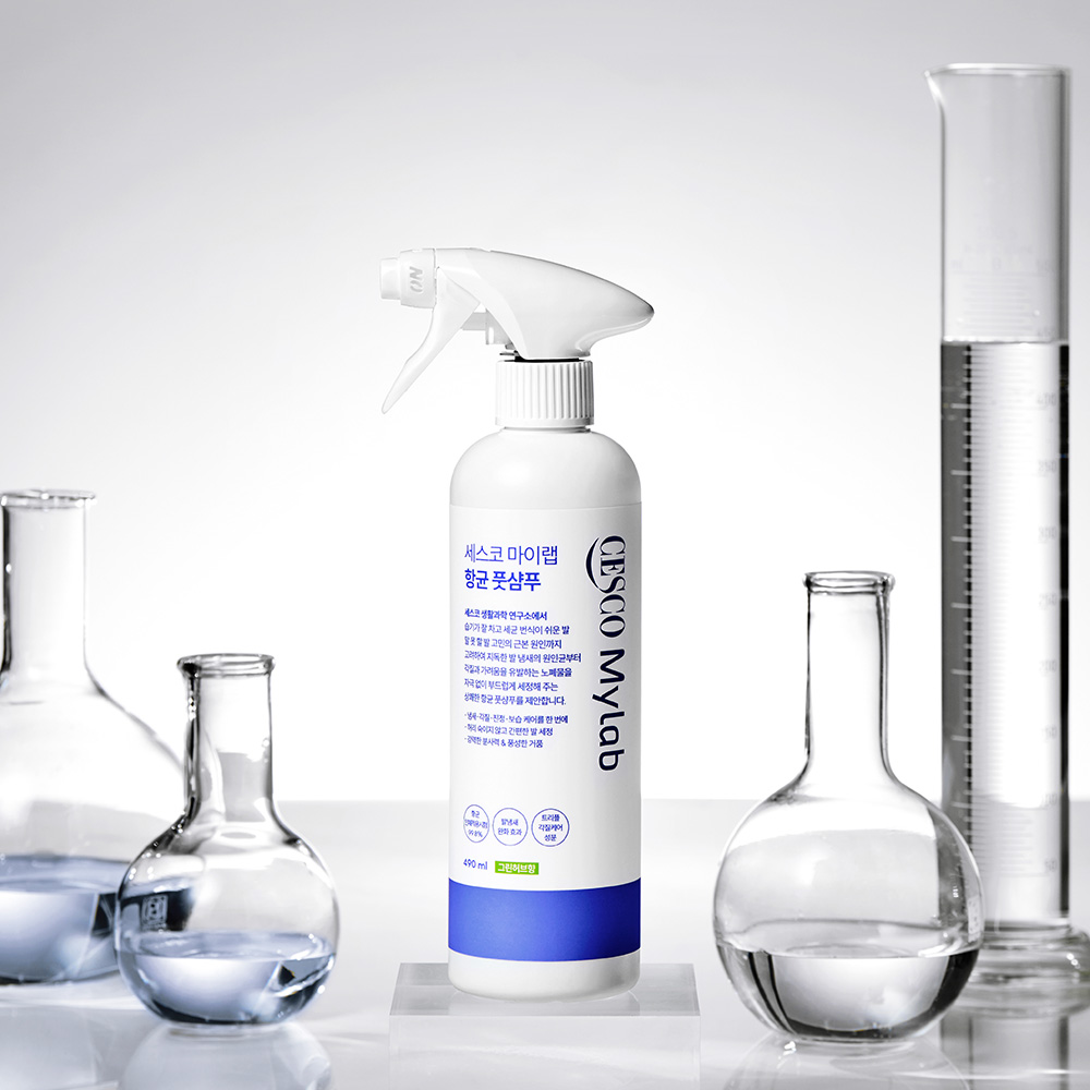 세스코 마이랩 항균 풋샴푸 490ml, 3개 이미지 3