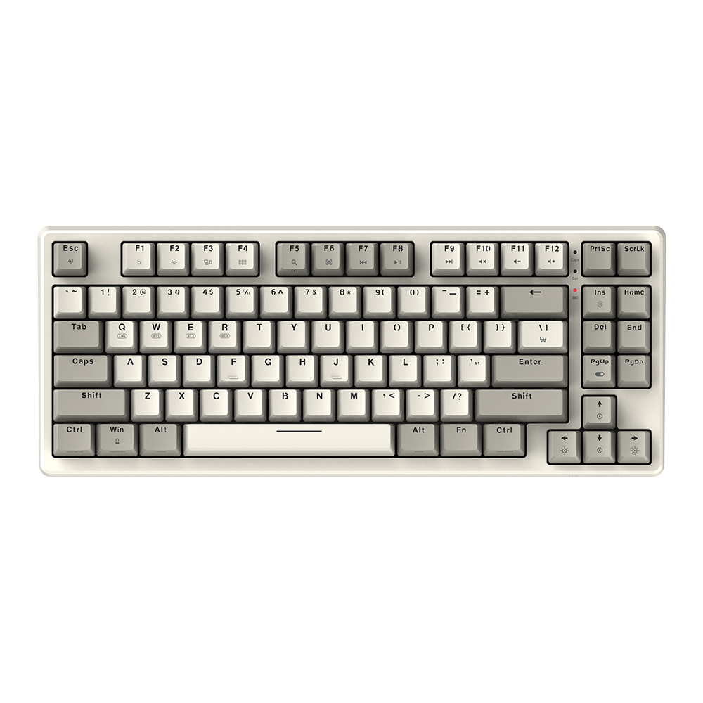 마이크로닉스 WIZMAX W85TKL 유무선 기계식 (영문) 키보드 - 상품 이미지