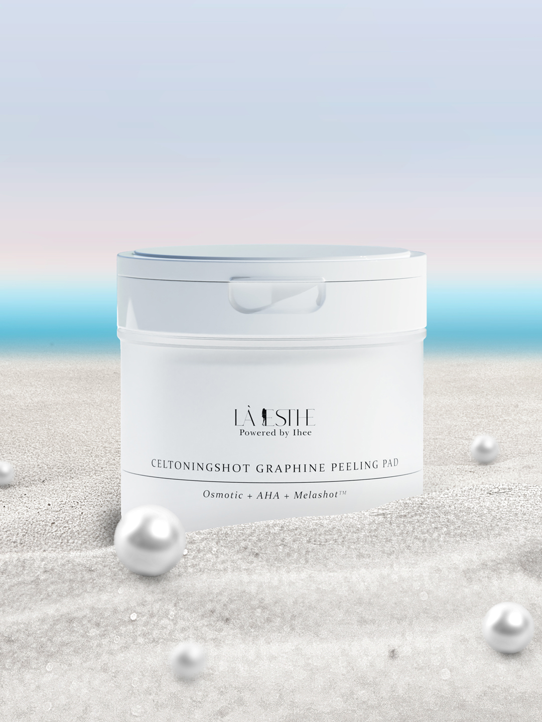 라에스테 셀토닝샷 쓱싹쏙 그래핀 필링패드 180ml 50ea 지우개 클렌징 패드 얼굴 각질 피지 제거 패드 이미지 6