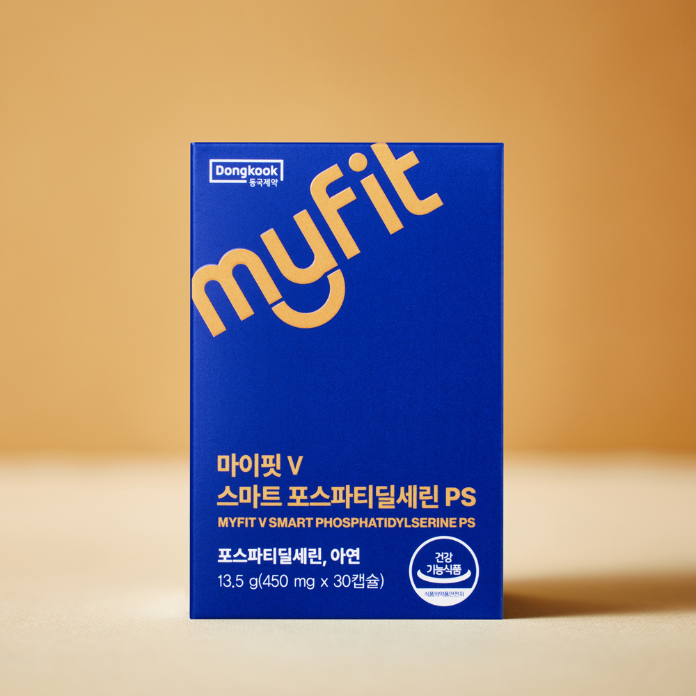 [6개월] 동국제약 마이핏V 스마트 포스파티딜세린 PS 두뇌 인지력 개선 30캡슐, 12개 - 상세 이미지 2
