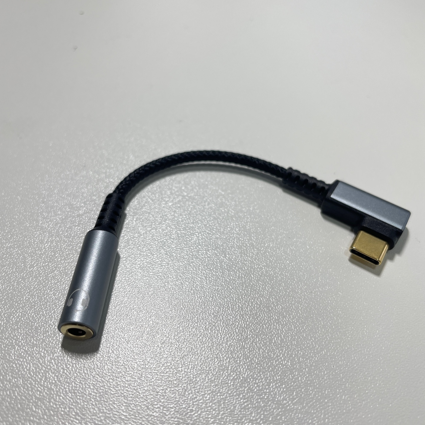 AUXtoC Cto3.5 ㄱ자 3.5mm 이어폰연결잭 C타입 이어폰 젠더 이미지 7
