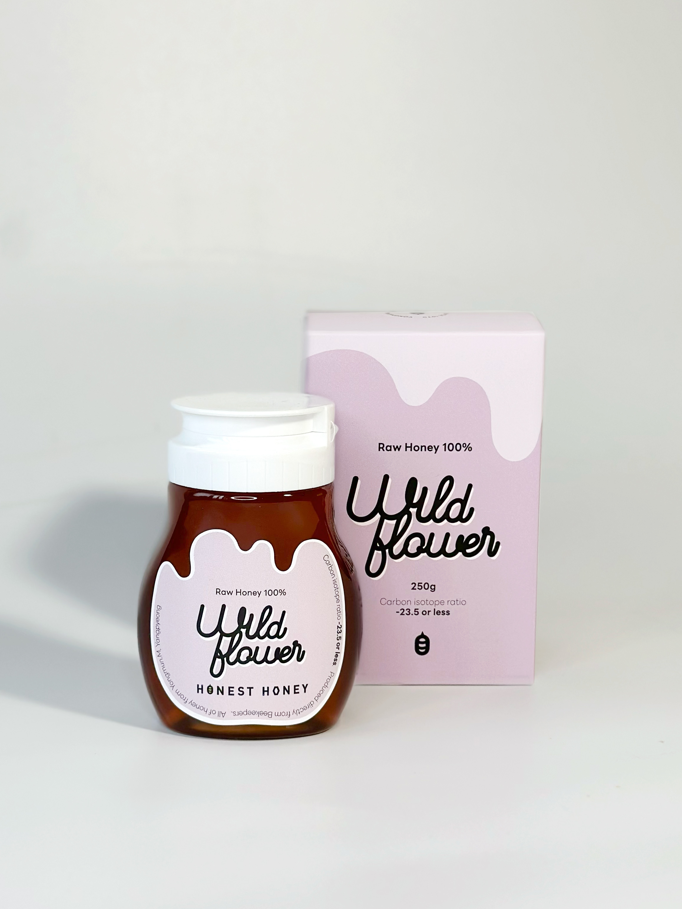 로우허니 아카시아꿀 (250g) 튜브꿀 자연산 국산 천연 벌꿀 100% - 상세 이미지 2