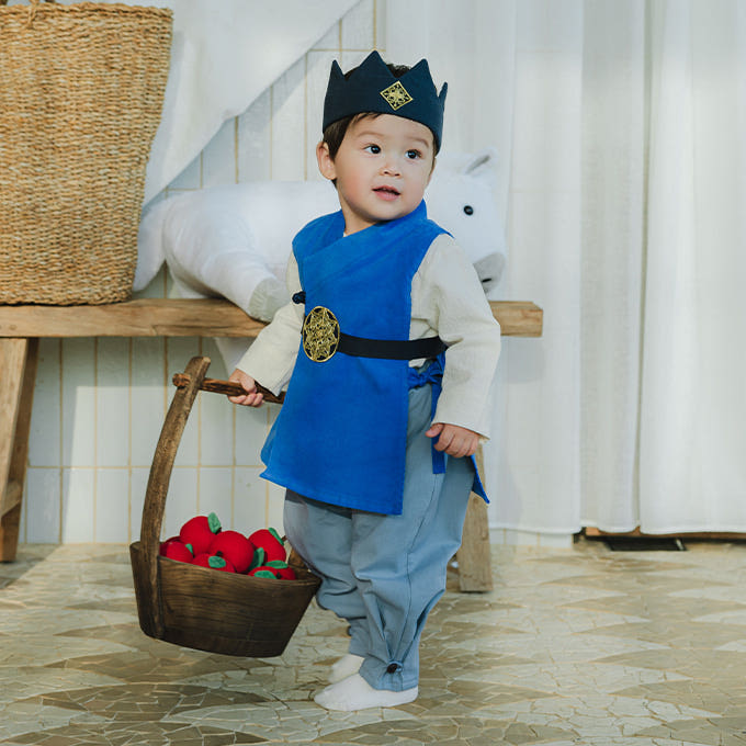 리틀티니 아기 슈트 한복 예시