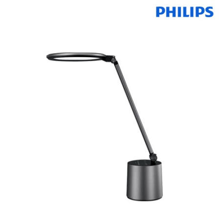필립스 다윈 LED 스탠드 딥그레이 색온도 밝기조절 DSK603