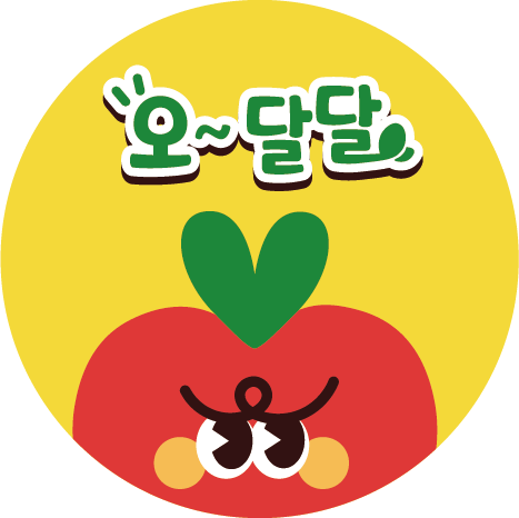 오달달행성 스토어 로고
