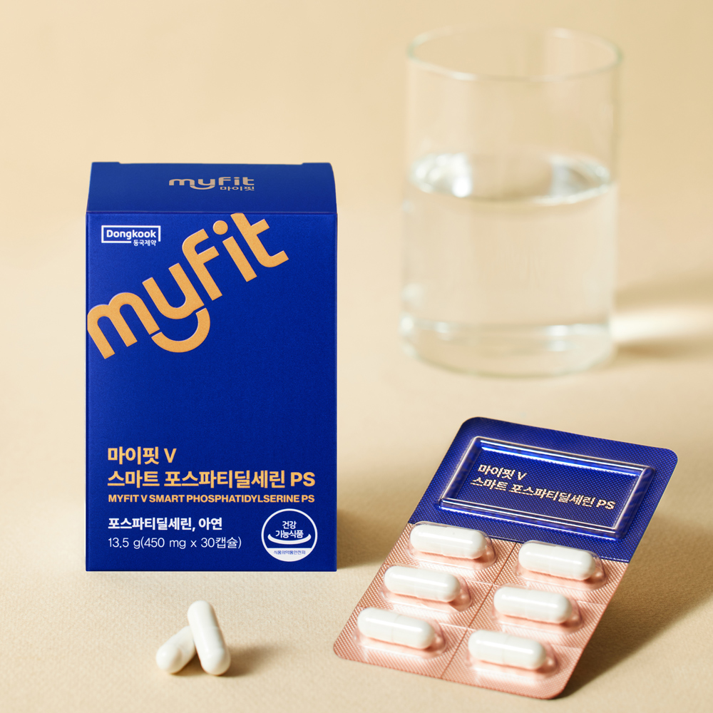 [6개월] 동국제약 마이핏V 스마트 포스파티딜세린 PS 두뇌 인지력 개선 30캡슐, 12개 - 상세 이미지 5