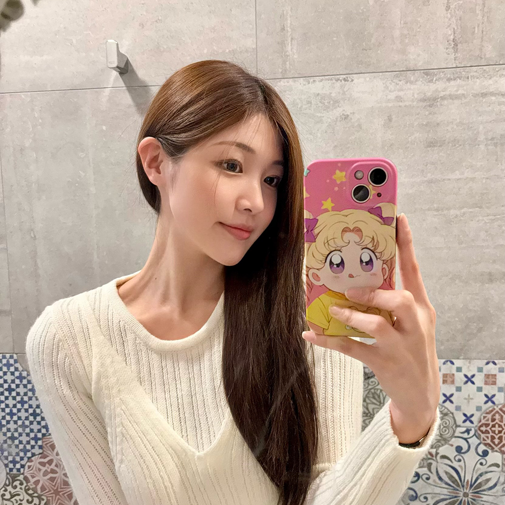 아이폰15 케이스 캐릭터 풀커버 베이비세일러문 - 상세 이미지 3