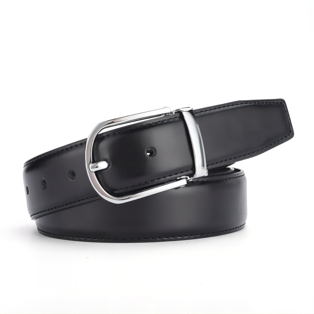 코르도니에르 포멀 라운드 가죽벨트