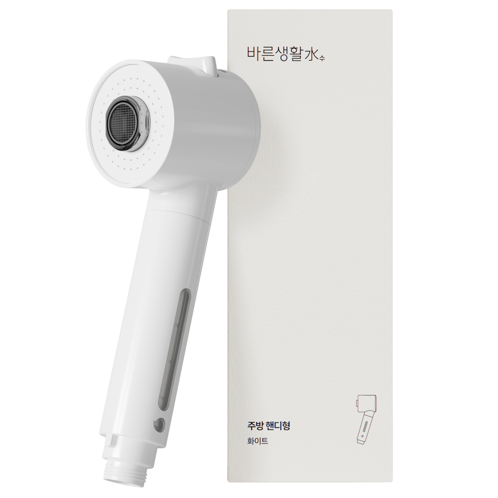 바른생활수 주방 핸디형 필터+전용 필터 4개입 세트 이미지 3
