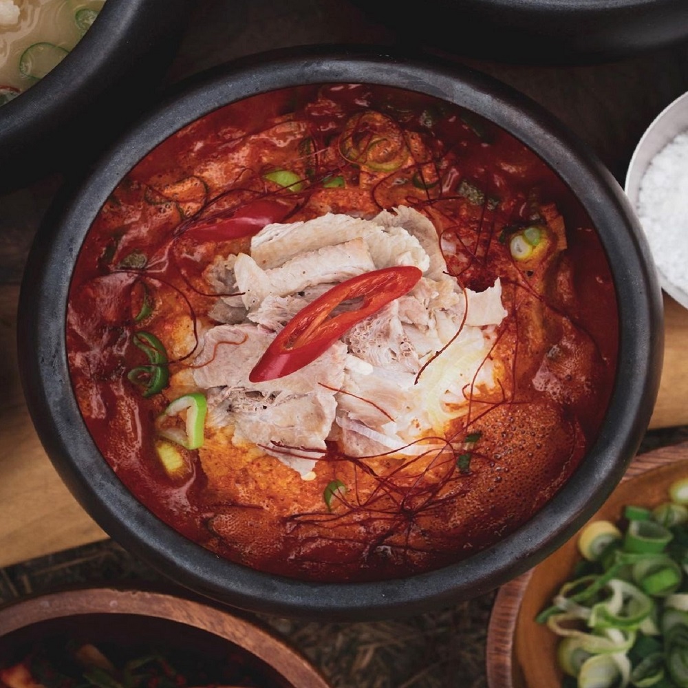 동백국밥 부산 매운 실비국밥 600g 한돈 밀키트 극강의 매운맛 - 상세 이미지 4