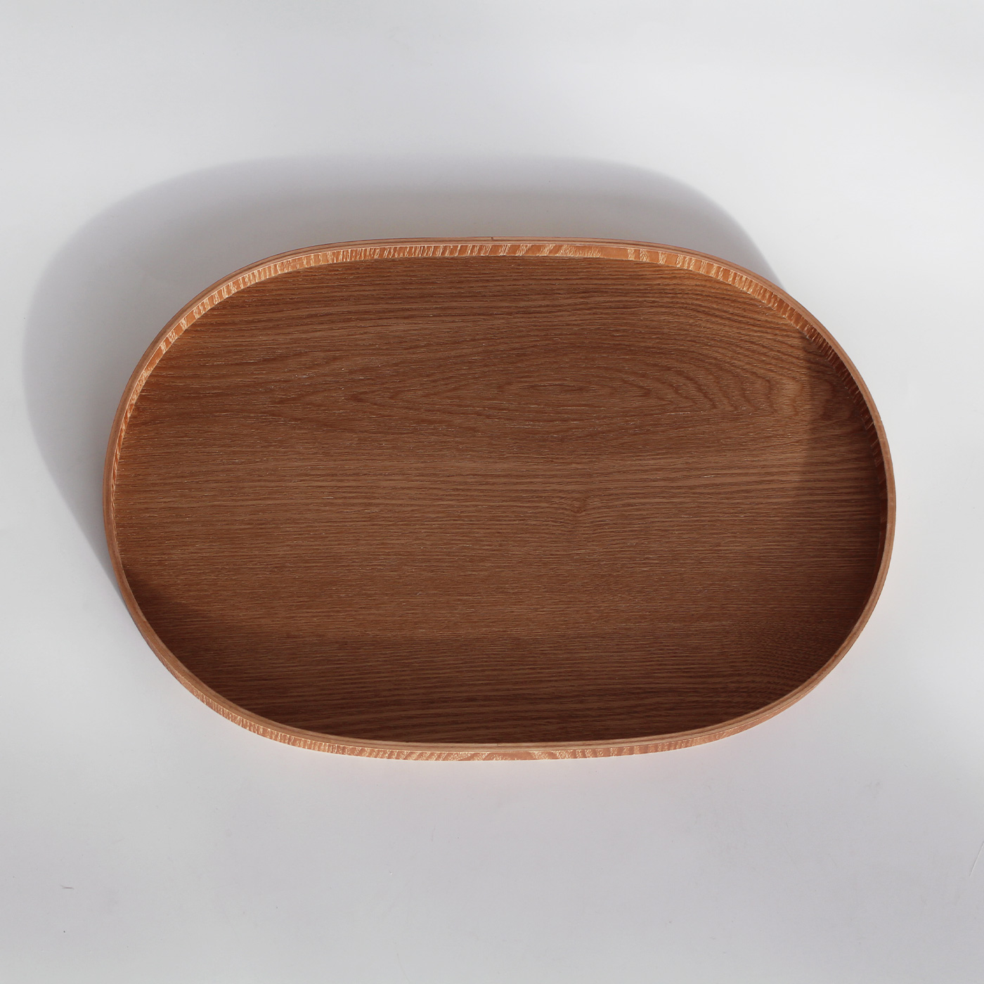 아카시아홈 타원형 원목 우드 트레이 나무 쟁반 카페 서빙 38x26cm - 상세 이미지 3