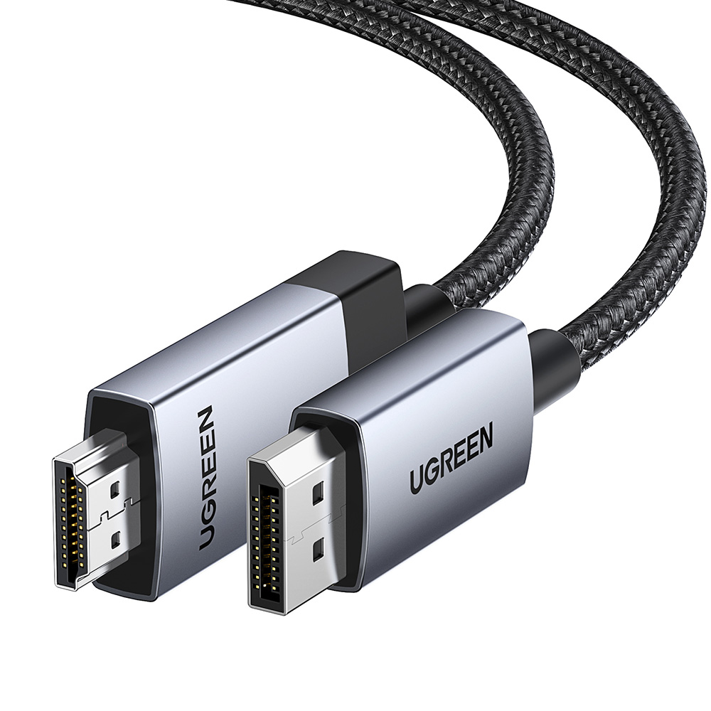 유그린 프리미엄 4K 60Hz DP to HDMI 미러링 케이블 DP119