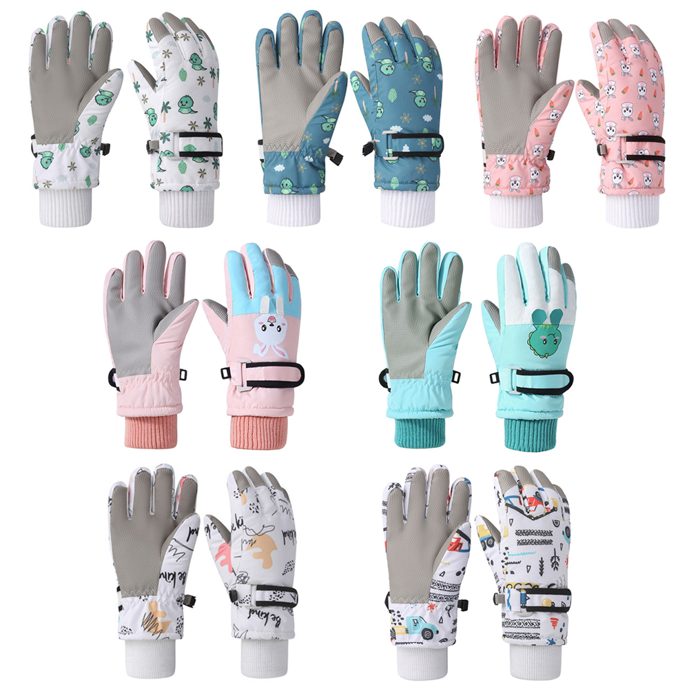 키즈 어린이 아동 초등 유아 스키장갑 방수 방한 여아 남아 장갑