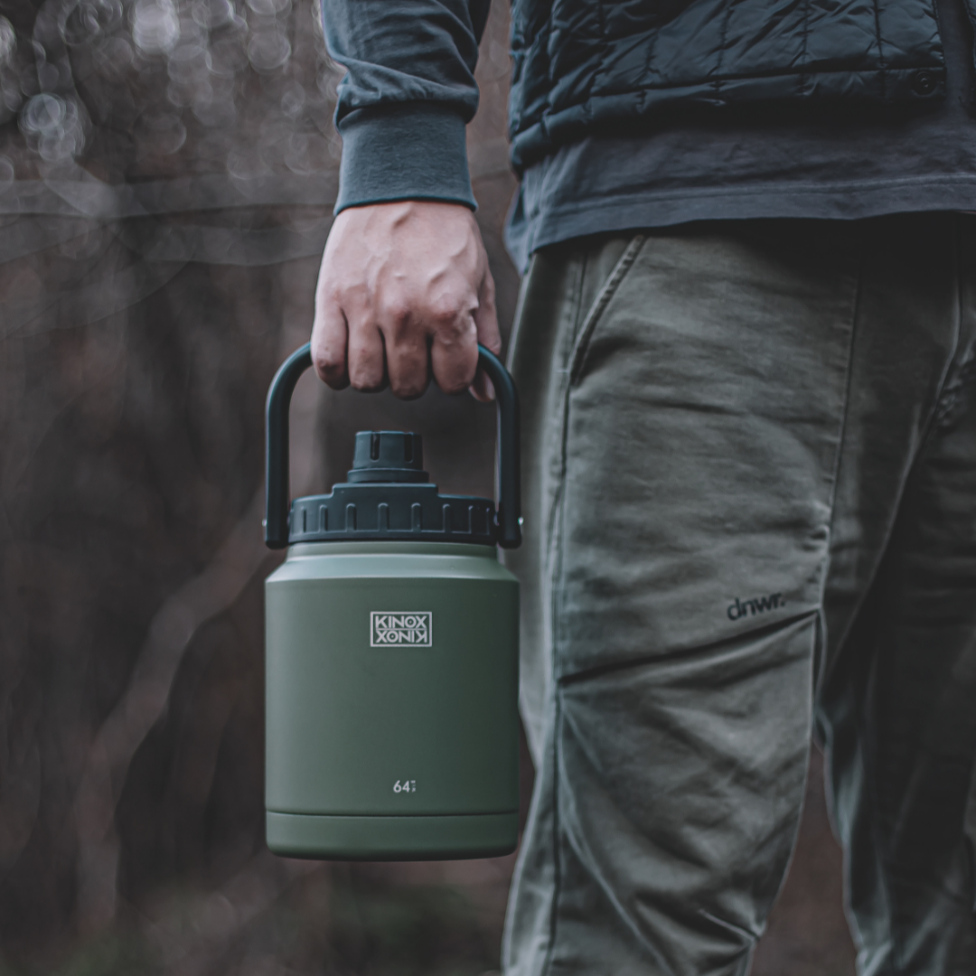 키녹스 캠핑 스텐 워터저그 보온 보냉 병 얼음통 물통 STS304 1.9L 64oz