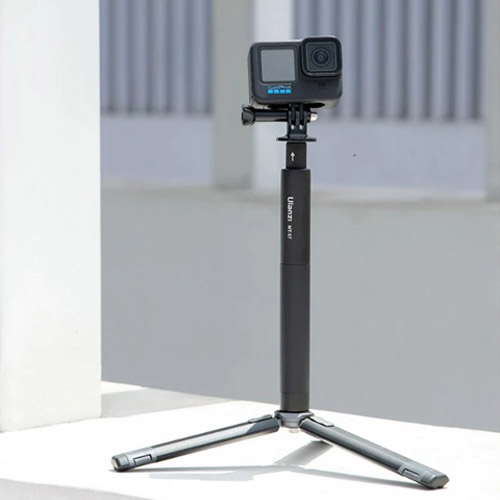 울란지 MT-57 액션캠 알루미늄 셀카봉 블랙 (81cm) 이미지 6