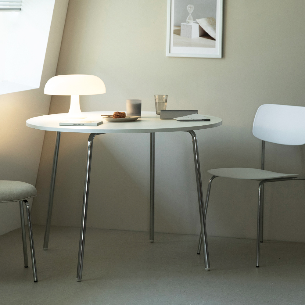 올쏘 프롬 2인 식탁 원형 테이블 1000