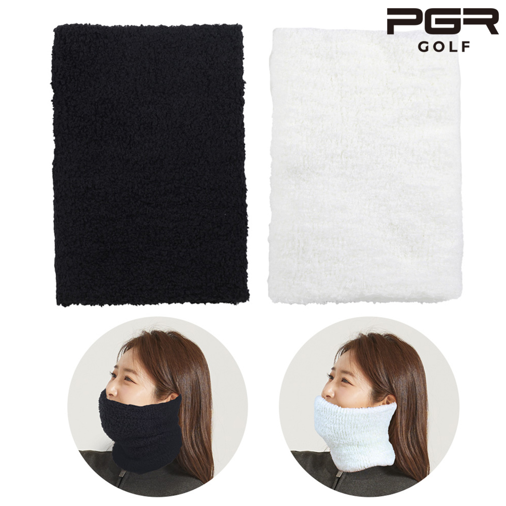pgr골프 골프넥워머 골프목도리 남여공용 겨울 방한 롱 - 상품 이미지