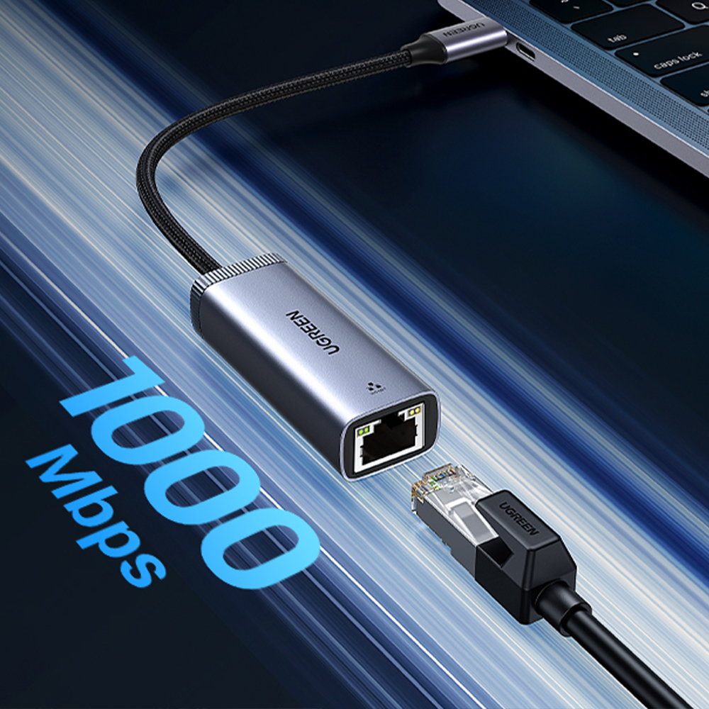 유그린 USB3.1 Gen1 C타입 기가비트 외장형 랜카드 CM483 - 상세 이미지 2