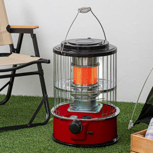 업소용 석유 난로 동계 캠핑 난로 로터리 히터 반사식 난로 개봉기 | 실사용 후기 - 상품 이미지 1