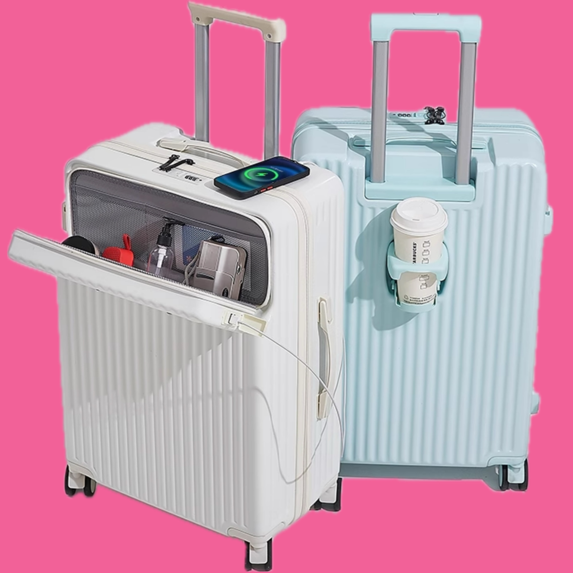 여행용캐리어 대형 여행가방 57cm(22인치) 62cm(24인치) 66cm(26인치) 캐리어 - 메인 이미지