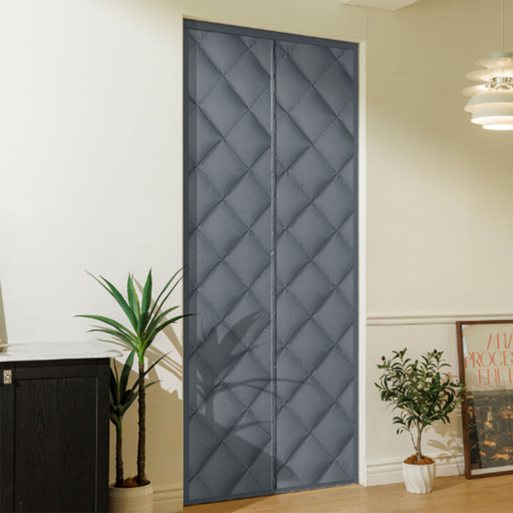 현관 방풍 커튼 우풍 차단 외풍 바람막이 방한 난방 방풍막 문 두꺼운 현관문 아파트 겨울