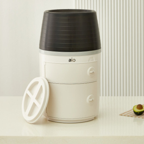 아이오 스마트 진공쌀통 14kg+하단잡곡통 6kg VR-2000 aio 이미지 6