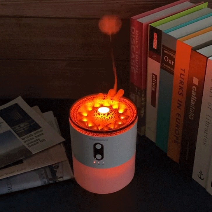 조명 가습기 소형 사무실용 사무용 가습기 책상용 원룸 개인용 가습기