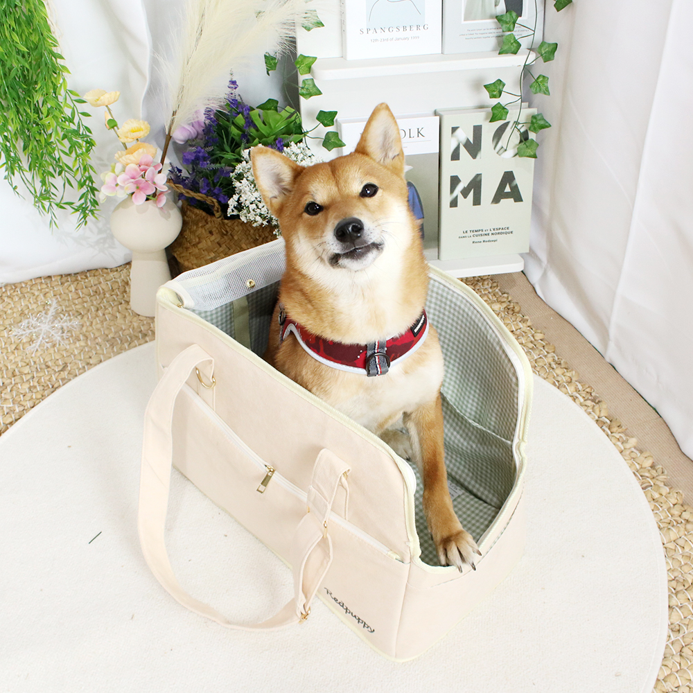 개과천선 베리빅 강아지 이동가방 카시트 고양이 기내용 패브릭 캐리어 메쉬창 대형 이미지 8