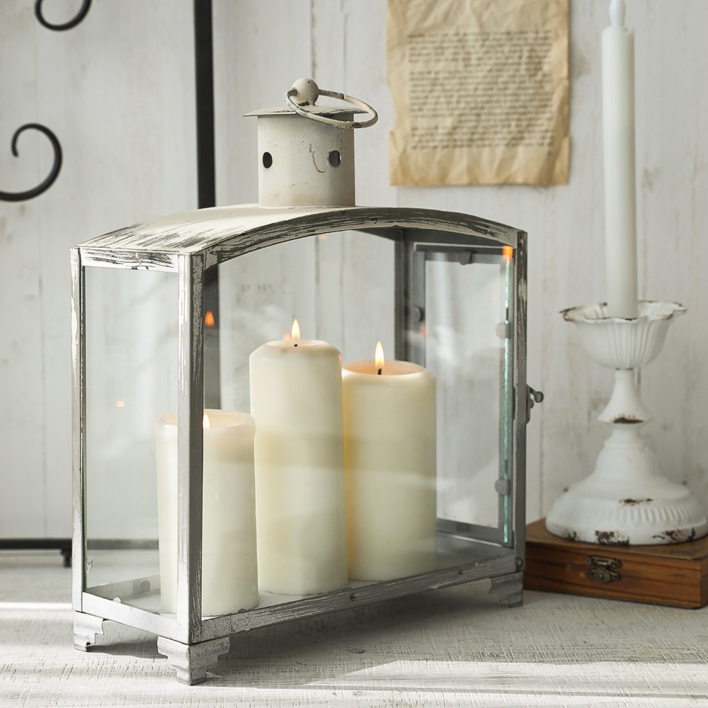 마스 코티지 캔들 글라스 박스 인테리어 랜턴
