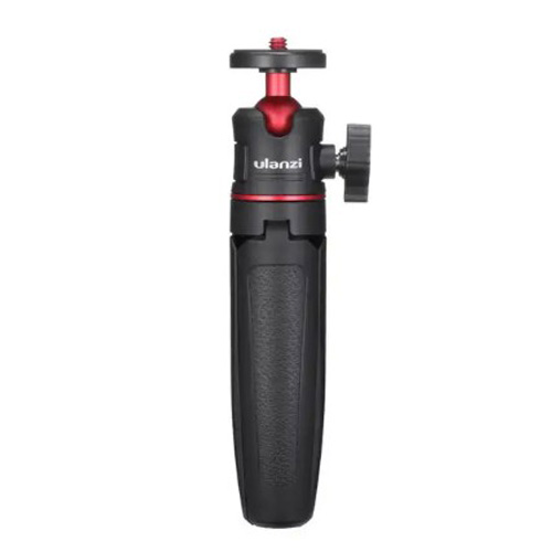 울란지 MT-08 ST-07 미니 삼각대 + 스마트폰 홀더 키트 브이로그 촬영 셀카봉 블랙 - 상세 이미지 3