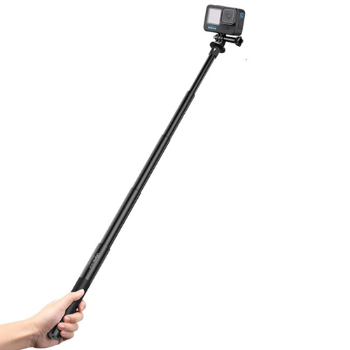 울란지 MT-57 액션캠 알루미늄 셀카봉 블랙 (81cm) 이미지 8