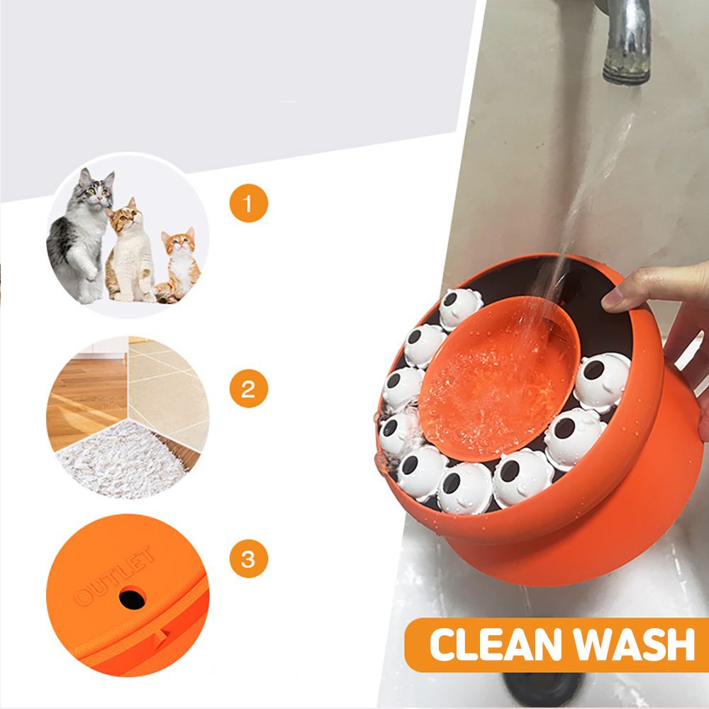 강아지 간식 장난감 고양이 노즈워크 슬로우식기