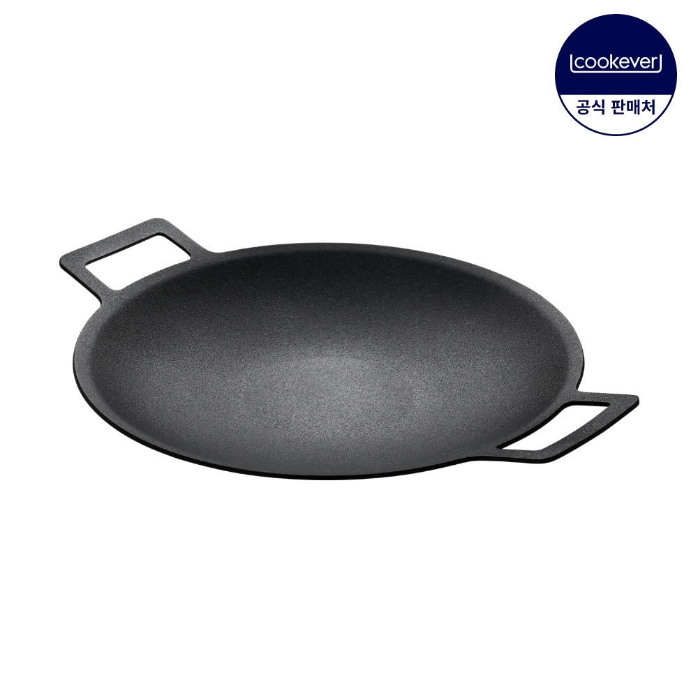 쿡에버 IH 인덕션 통3중 코팅 그리들 36cm