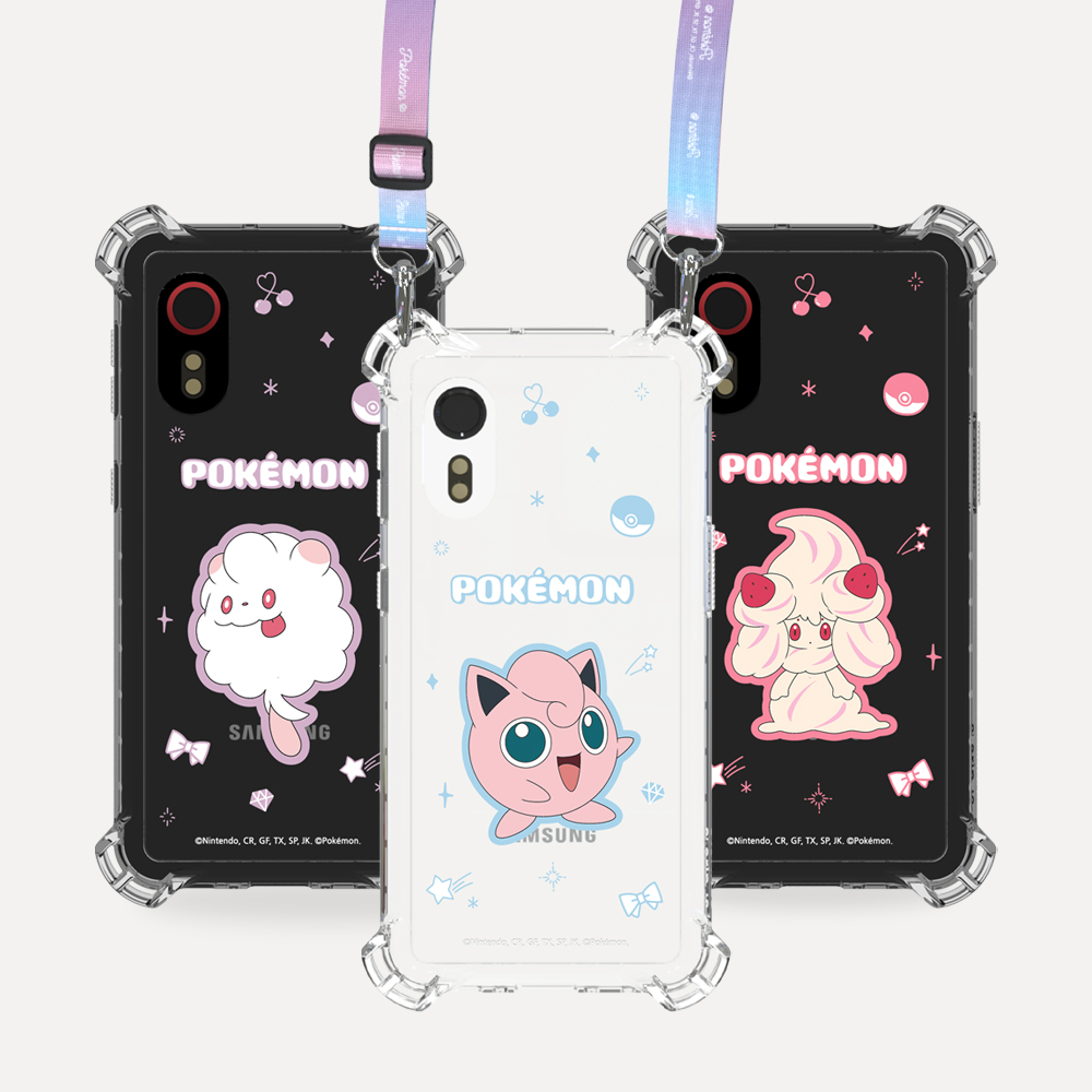 포켓몬 갤럭시 X커버 5 핸드폰 케이스 키즈폰 캐릭터 오로라 푸린 - 상세 이미지 5