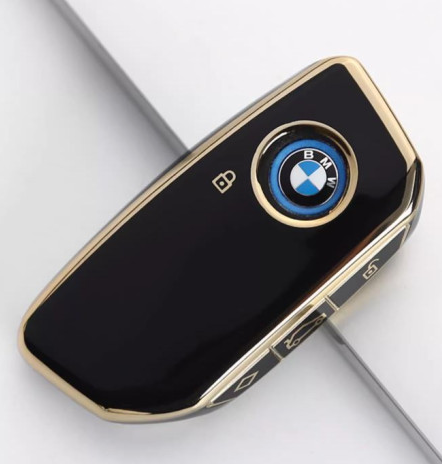 BMW 5시리즈 G60 키케이스 TPU 컬러 스마트 키홀더 키링 차키 - 상품 이미지