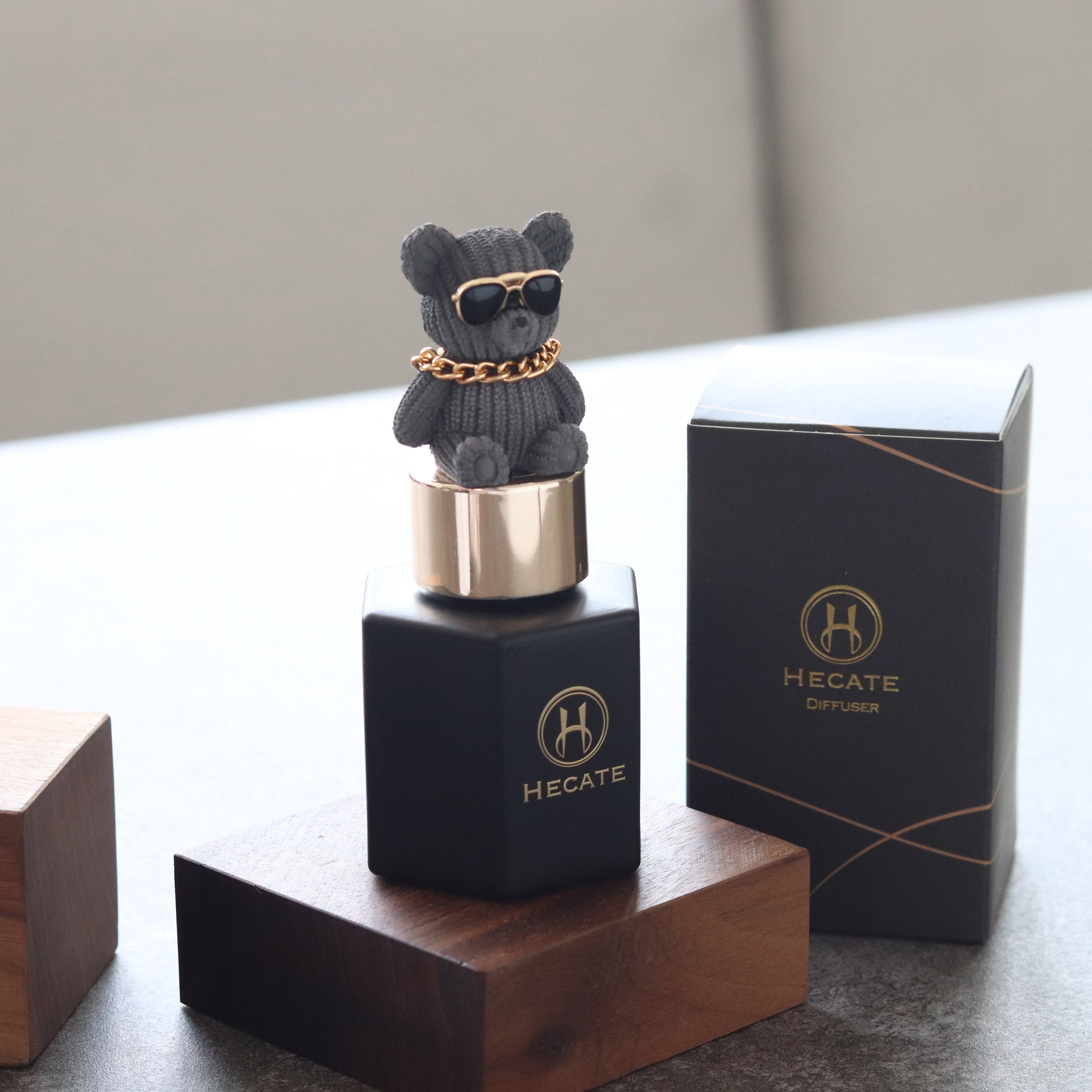 힙스타 곰돌이 차량용 디퓨저 50ml 블랙체리 - 상세 이미지 5