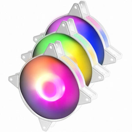 다크플래쉬 darkFlash C6S 120 RGB (화이트)