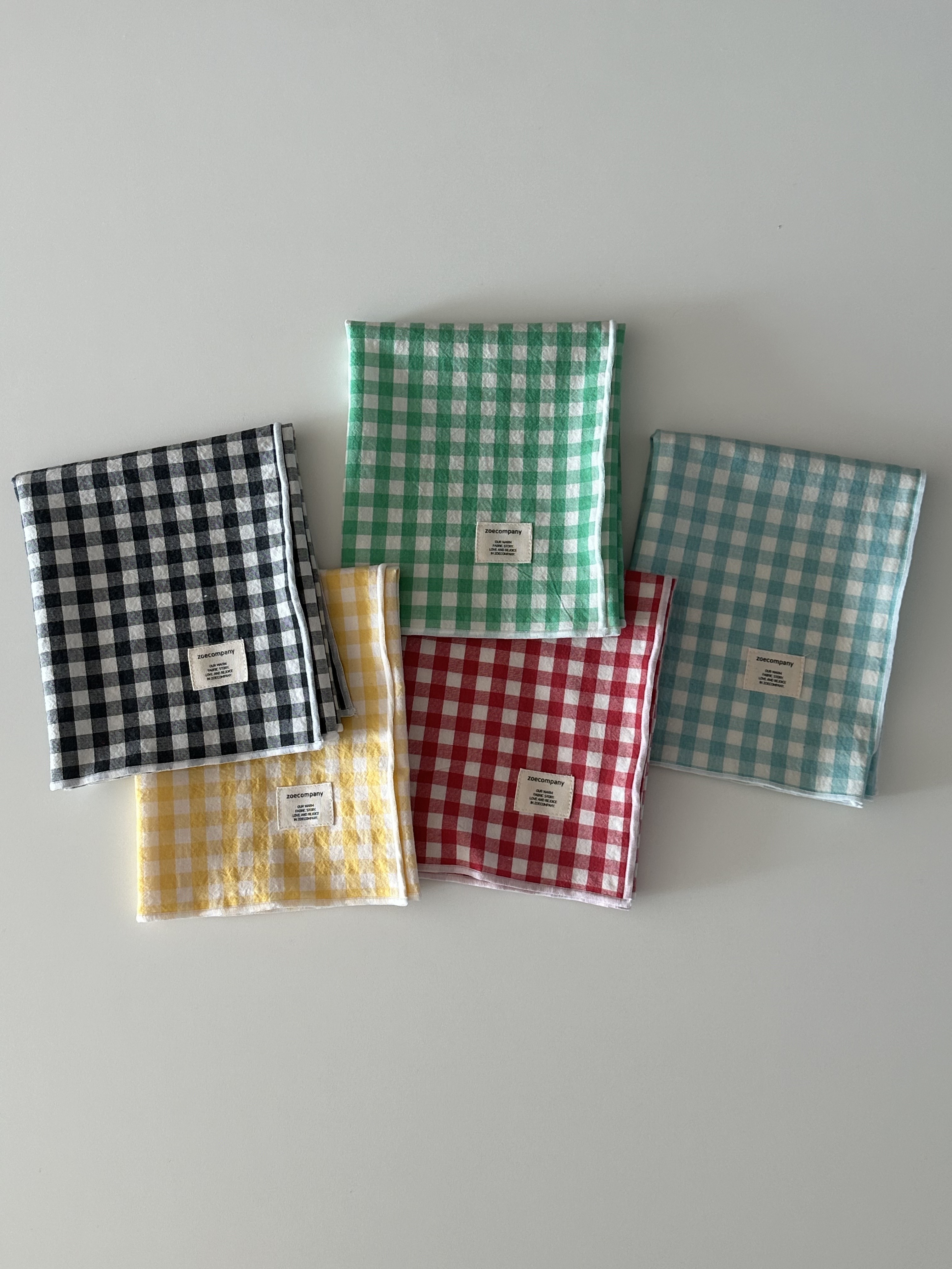 푸딩체크 키친크로스 빨아쓰는 강화 소창 셀룰로스 목화솜 행주 면거즈