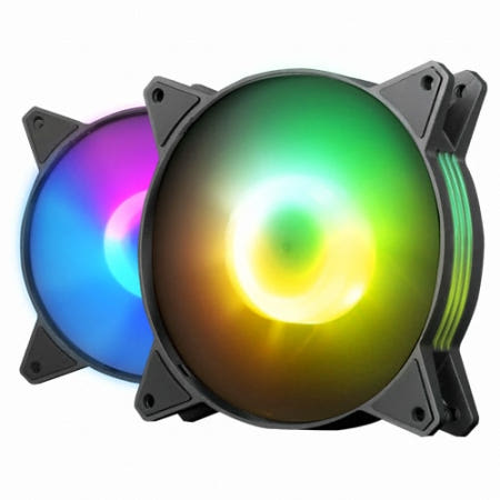 다크플래쉬 darkFlash C6S 120 RGB (블랙)