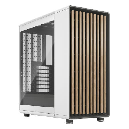 프렉탈디자인 Fractal Design North TG Clear Tint 컴퓨터 PC 케이스 (Chalk White)