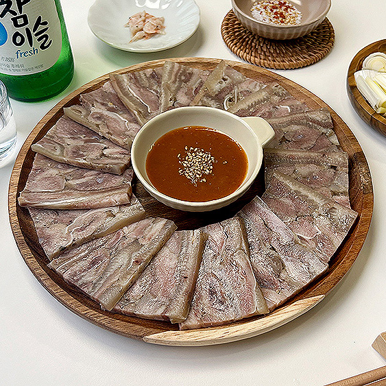김해 편육 돼지머릿고기 쌈장증정 300g - 상품 이미지