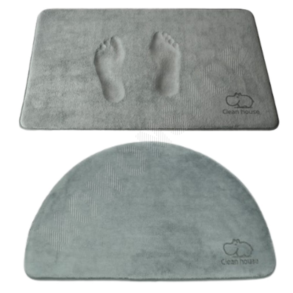 화장실앞발매트 욕실앞발매트 반원 반달 발깔개 발수건