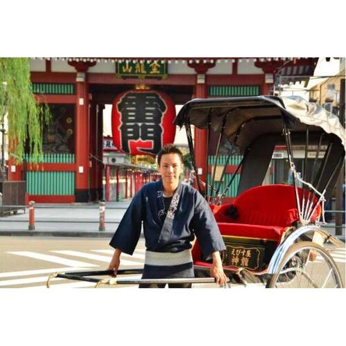 일본 도쿄 : 인력거로 아사쿠사 관광 투어 - 상품 이미지