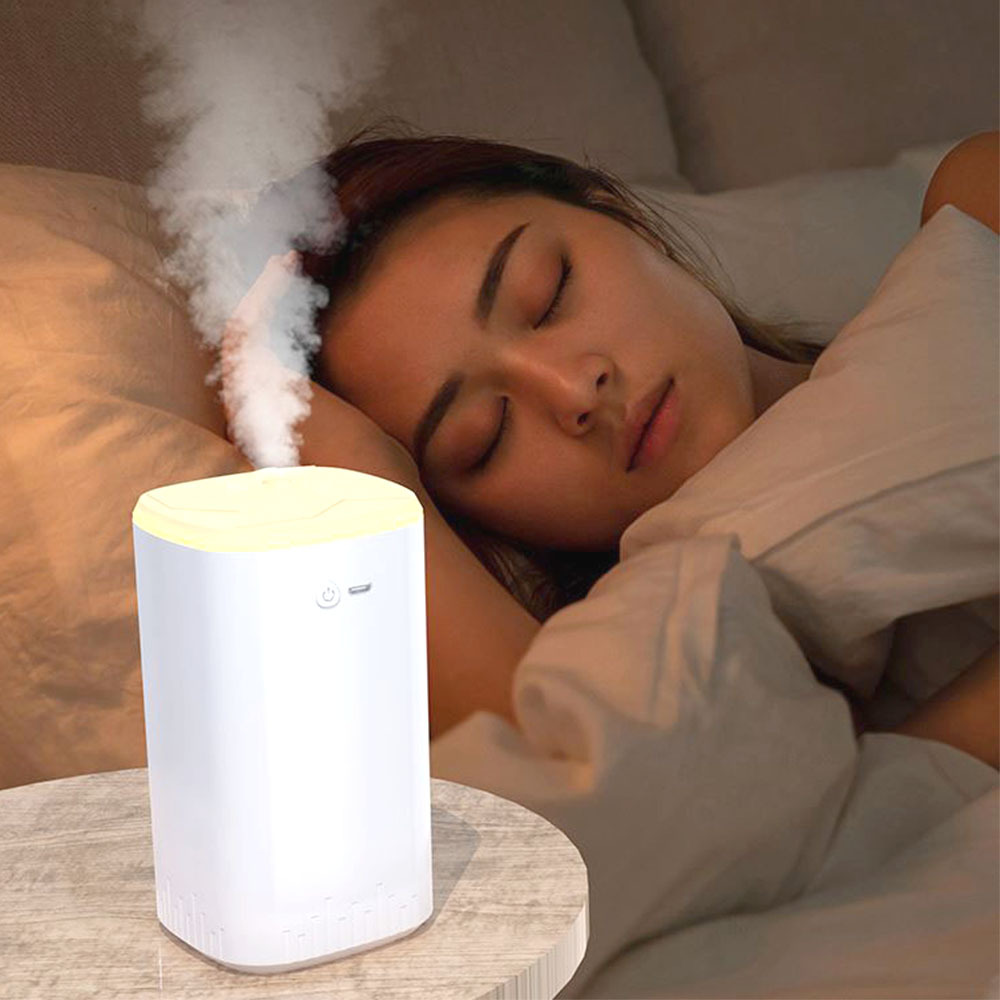 대용량 풍차 가습기 스탠드형 미니 usb 음이온 공기정화 무드등