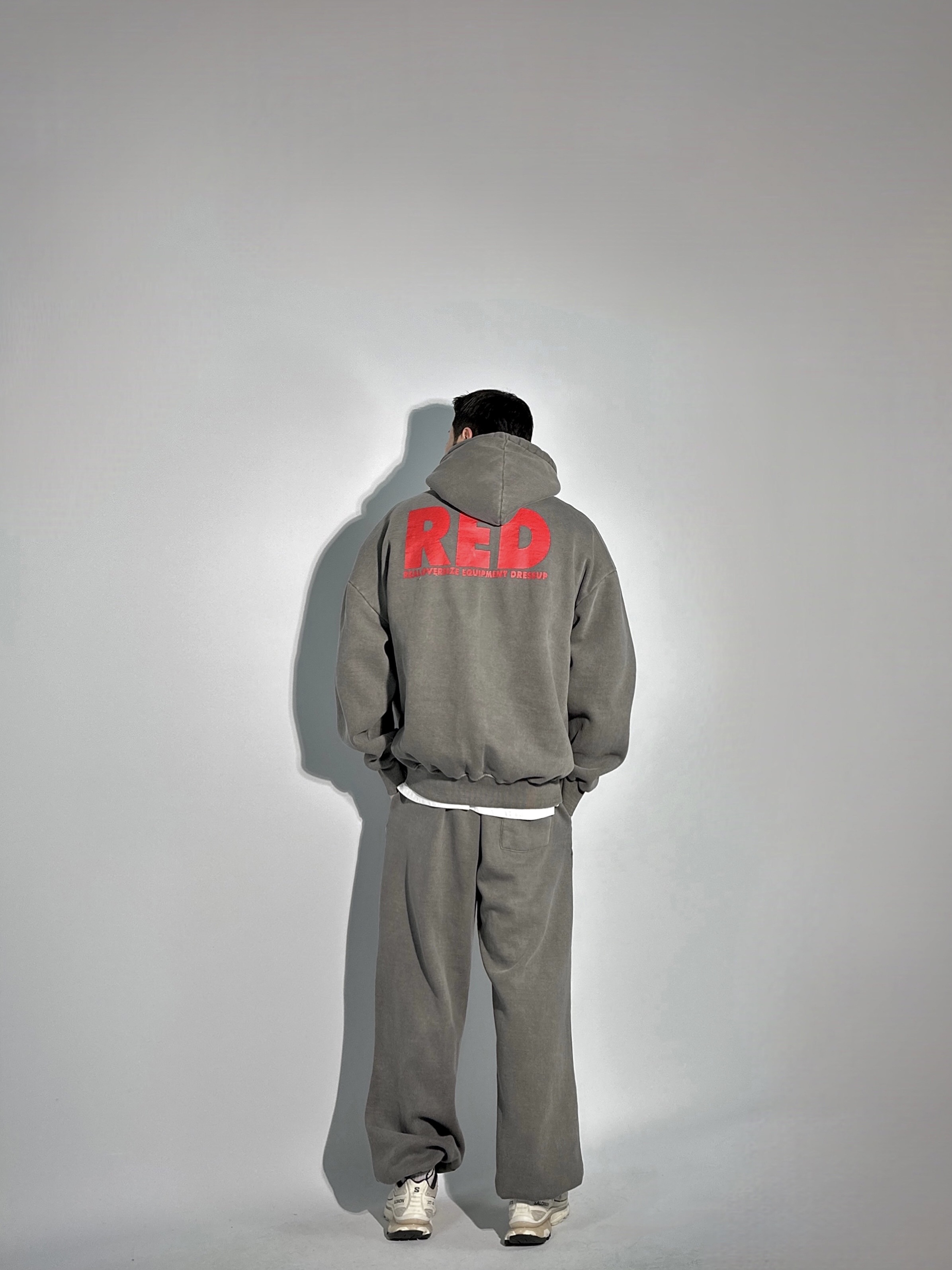 SET) 더 레드 피그먼트 기모 셋업 2COLOR 빅사이즈 오버핏 에이오알닷 이미지 7