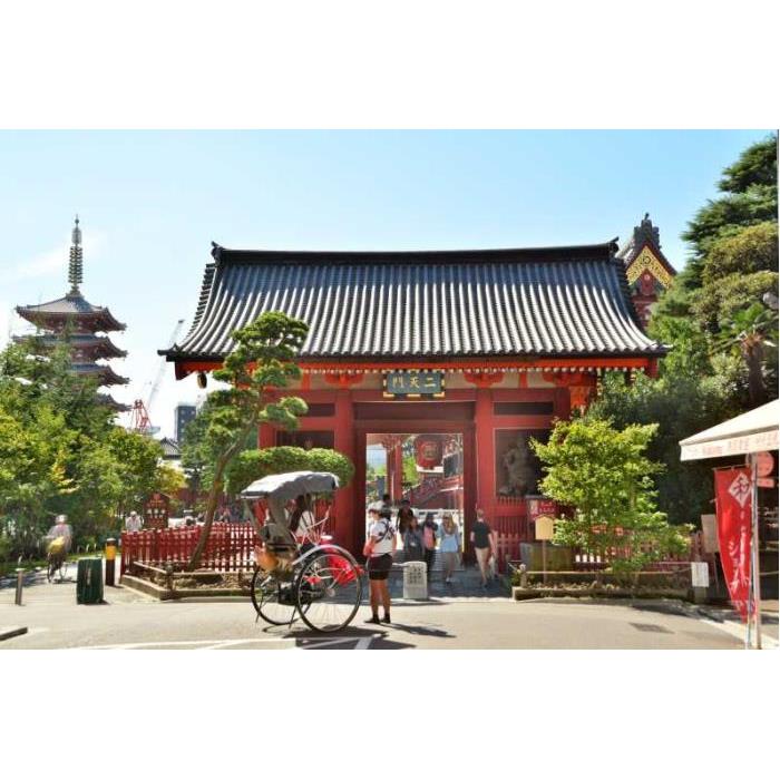 일본 도쿄 : 인력거로 아사쿠사 관광 투어 - 상세 이미지 4