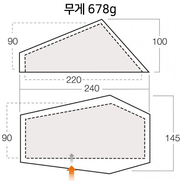 반고 하이드로젠 초경량 에어텐트 세트 1 니오 정식 - 상세 이미지 2